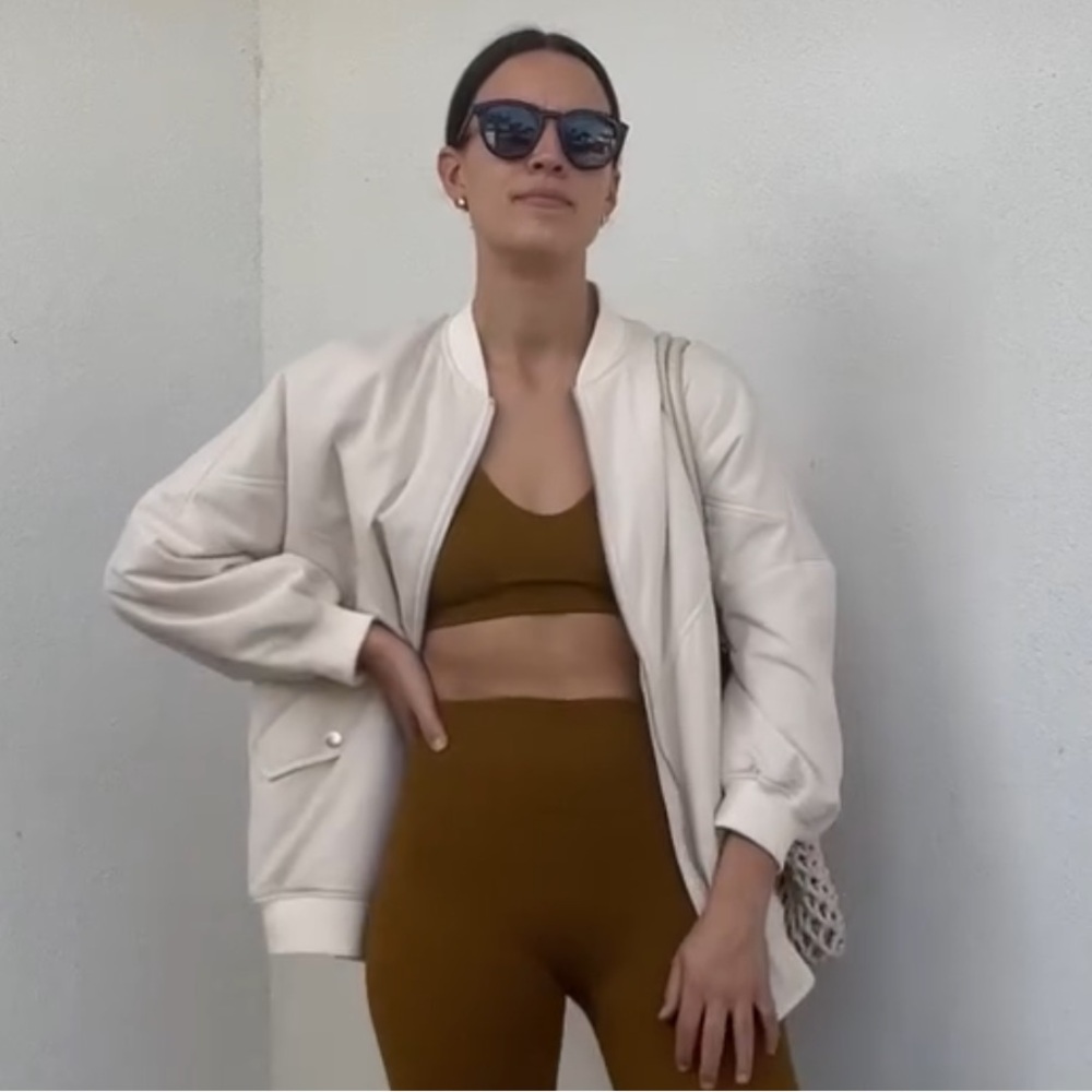 Anthropologie jacket - worn by influencer Natalie Norton